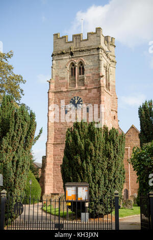 St Peter's Church in Dunchurch,Warwickshire Stock Photo