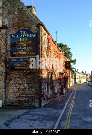 Northleach a classic Cotswold Village in Gloucestershire  