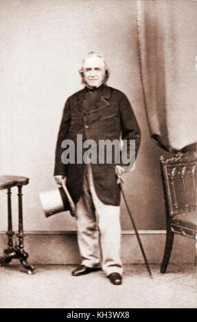 Sir Joseph Paxton, English gardener, architect who designed the Crystal Palace Stock Photo