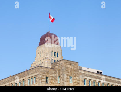 The Dominion Public Building in Halifax, Nova Scotia, Canada is an art deco building. Stock Photo