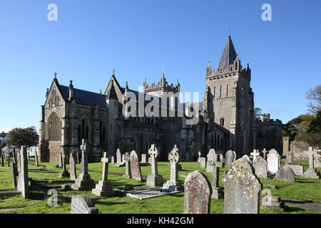 Ottery St Mary, St Mary's Parish Church, Devon, View from the North-East Stock Photo