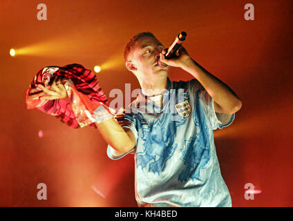 Loyle Carner Performing at Manchester O2 Ritz  Featuring: Loyle Carner Where: Manchester, United Kingdom When: 12 Oct 2017 Credit: Sakura/WENN.com Stock Photo