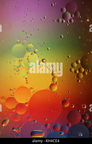Oil and water Stock Photo