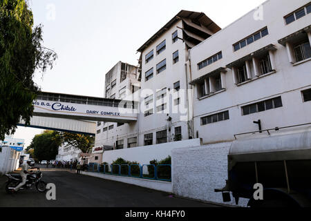 Chitale milk dairy factory building, sangli, Maharashtra, India, Asia ...