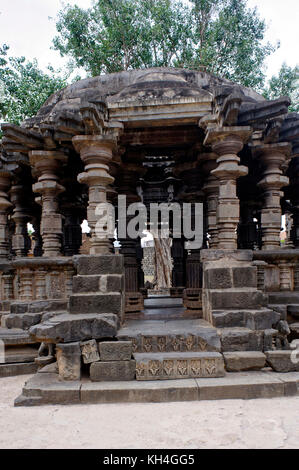 Entrance of an Ancient Hindu temple Kopeshwar Mahadev Mandirr Stock ...