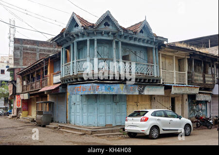 house mahatma Gandhi marg, miraj, Maharashtra, India, Asia - stp 259684 Stock Photo