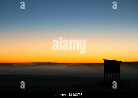 Sonnenaufgang Morgenstimmung Stock Photo