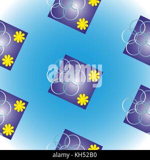 Beautiful original design seamless patterns are filled of gradient. Stock Vector