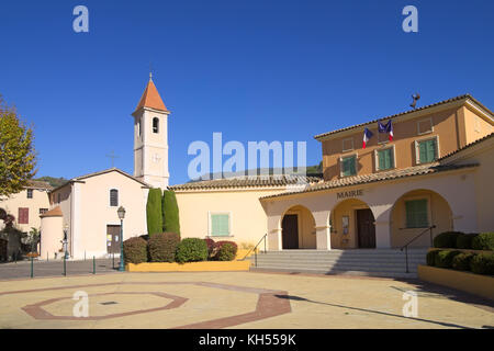 Saint-Blaise is a village in the Alpes-Maritimes département in southeastern France on the Route of Perched Villages. Stock Photo