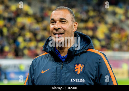 Bucharest, Romania. 14th Nov, 2017. November 14, 2017: PLAYER during the Football Friendly game between Romania and Netherlands at National Arena Stadium, Bucharest, Romania ROU. Foto: Catalin Soare Credit: Cronos/Alamy Live News Stock Photo