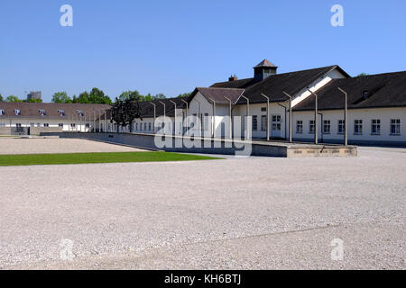 Dachau concentration camp, Germany. Stock Photo