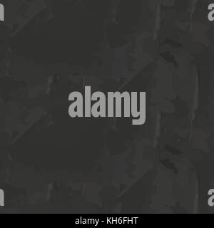 Dark concrete seamless pattern vector texture. Stock Vector