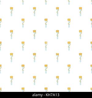 Spaghetti on a fork pattern, cartoon style Stock Vector