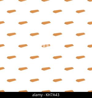 Wood planks pattern, cartoon style Stock Vector