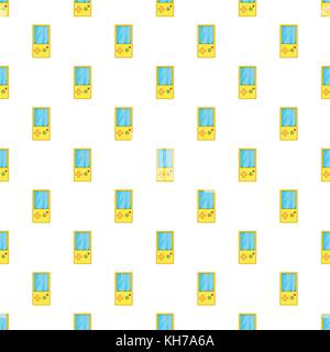 Tetris pattern, cartoon style Stock Vector