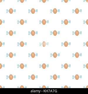 Fingerprint scan pattern, cartoon style Stock Vector