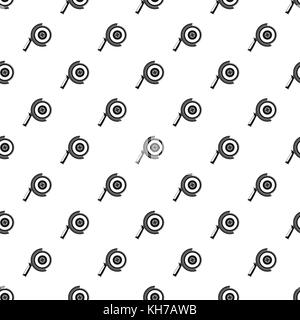 Circular saw pattern, simple style Stock Vector