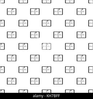 Braille pattern, simple style Stock Vector