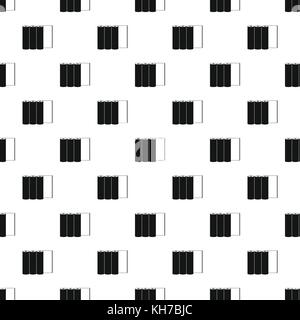 Printer cartridges pattern, simple style Stock Vector