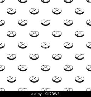 Steak meat pattern, simple style Stock Vector