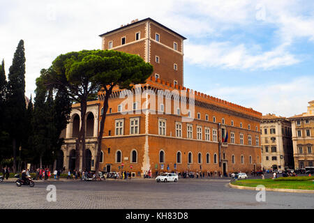 Palazzo Venezia - Rome, Italy Stock Photo