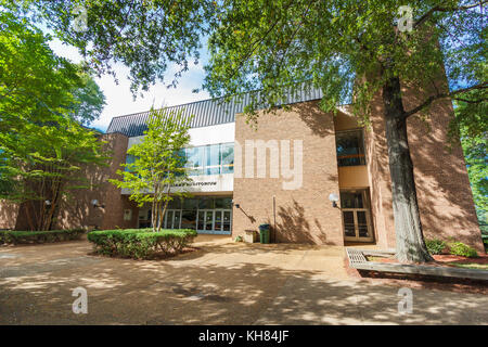 Kenneth R. Williams Auditorium at on September 27, 2014 Winston-Salem State University.  Built in 1975. Stock Photo