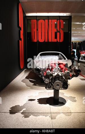 Ferrari under the Skin at Design Museum Stock Photo