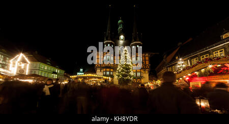 Wernigerode Weihnachtsmarkt Stock Photo