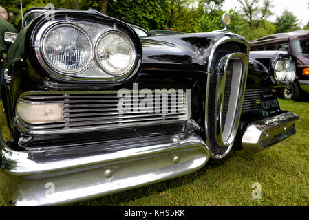 American Classic Car Show, Uppermill, Saddleworth Stock Photo