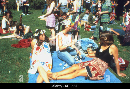 '68, USA 1988, Regie: Steven Kovacs, Szenenfoto mit Hippies Stock Photo