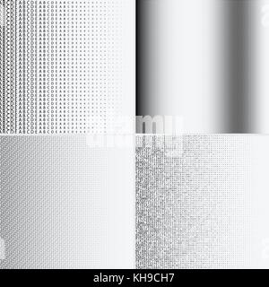 Halftone dots on white background Stock Vector