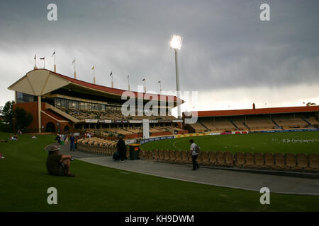 The Adelaide Oval in 2005 (pre-revamp) Stock Photo