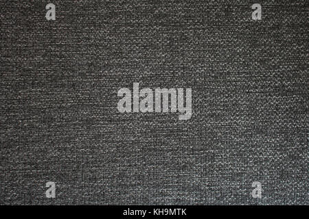 Close-up fragment of a gray burlap sack texture Stock Photo