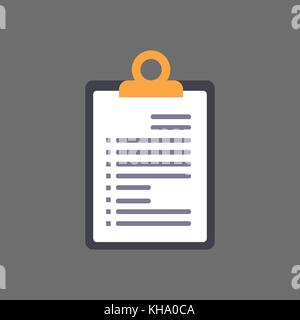 Medical Diagnosis Document Icon Doctor Records Stock Vector