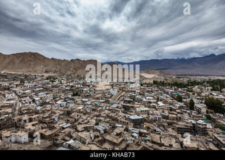 View of Leh. Ladakh, India Stock Photo