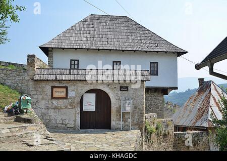 Medieval town of Jajce, Bosnia and Herzegovina Stock Photo