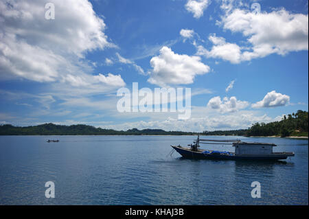 Labuana Beach, Donggala, Central Sulawesi, Indonesia Stock Photo