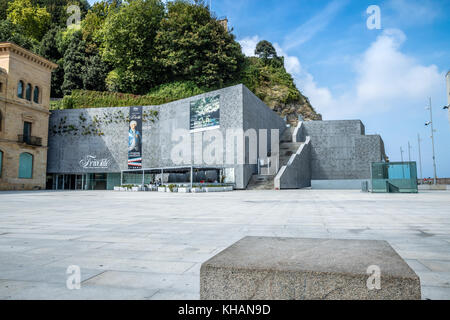 Outdoor view of Museum of San Telmo in San Sebastian Stock Photo