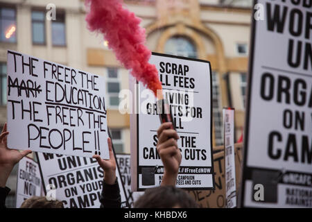 National student demonstration in central London 10th November 2010 ...