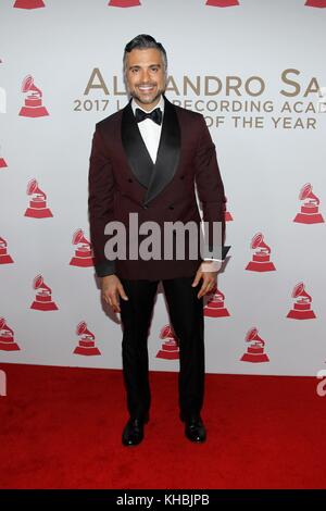 Jaime Camil at arrivals for The Latin Recording Academy's 2017 Person of the Year Gala, Mandalay Bay Convention Center, Las Vegas, NV November 15, 2017. Photo By: JA/Everett Collection Stock Photo