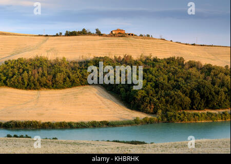 Italy, Tuscany, Crete Senesi, countryside Stock Photo