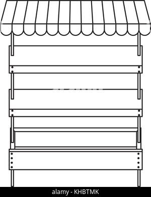 empty grocery shelf clipart