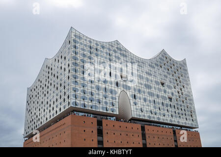 Hamburg, Germany – August 14, 2017: Elbe Philharmonic Concert Hall, Europe Stock Photo