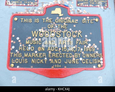 Woodstock Music Festival 1969 Stock Photo
