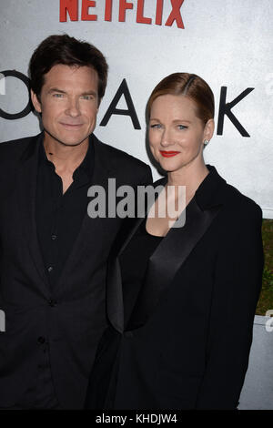 Jason Bateman, Laura Linney, & 'Ozark' Cast Attend Premiere of