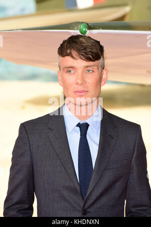 LONDON, ENGLAND - JULY 13: Cillian Murphy  attends the 'Dunkirk' World Premiere at Odeon Leicester Square on July 13, 2017 in London, England.  People:  Cillian Murphy  Transmission Ref:  MNC76 Stock Photo