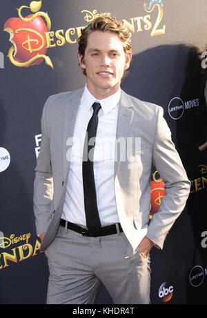 Descendants' premiere at Walt Disney Studios Main Theatre - Arrivals  Featuring: Jedidiah Goodacre, Stock Photo, Picture And Rights Managed  Image. Pic. WEN-WENN22718442