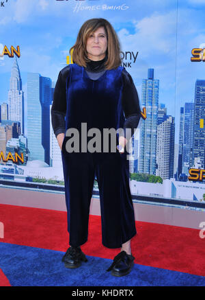 Amy Pascal attending the ‘Spider-Man: Homecoming’ World Premiere held