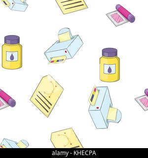 Print pattern, cartoon style Stock Vector