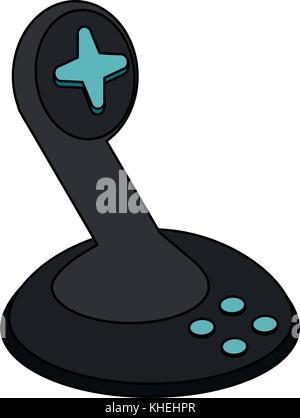 Joystick gamepad device Stock Vector